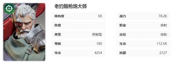 星际52区老约翰怎么样 星际52区老约翰技能属性介绍