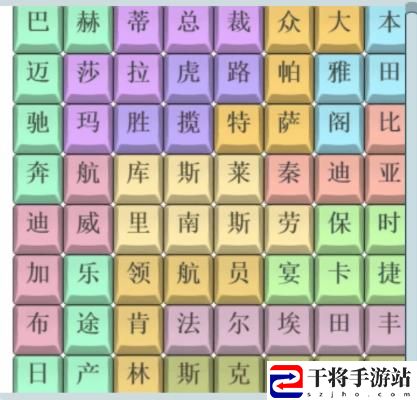 文字找茬大师汽车品牌4怎么通关 完美副本通关技巧