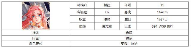 第七幻域赫拉技能怎么样 第七幻域赫拉介绍