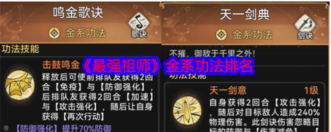 最强祖师金系功法排名：隐藏任务快速达成技巧