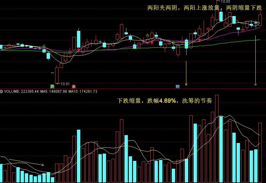 两阳夹二阴