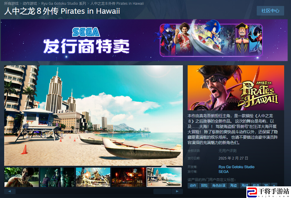 人中之龙８外传 Pirates in Hawaii下载安装教程介绍：宠物技能搭配与战术布局